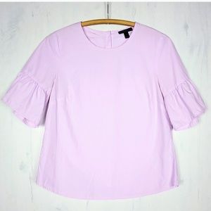 JCrew Bell Sleeve Top